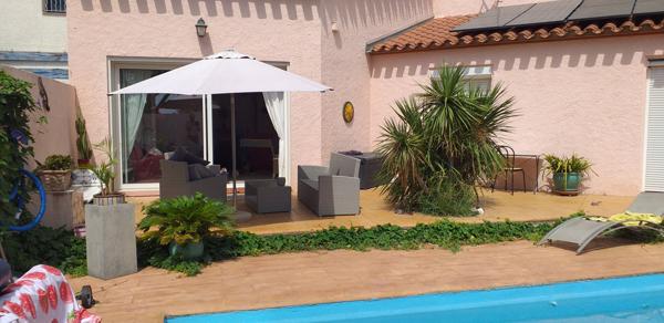 Villa 3 faces , 3 chambres, dans un quartier calme avec piscine, à 15 minutes d'Argelès sur Mer