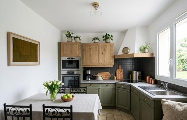 Maison 4 chambres et jardin de plain pied
