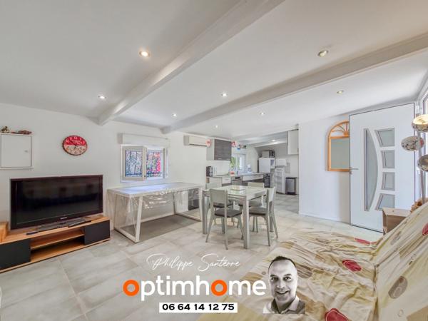 Maset P2 44 m² (62 m² au sol) sur terrain de 530 m² à Bernis