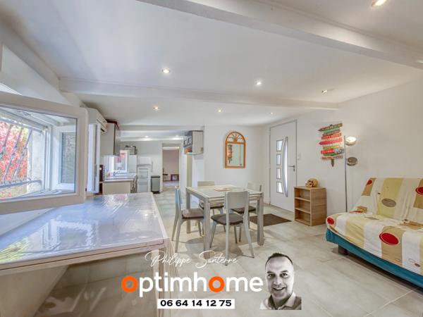 Maset P2 44 m² (62 m² au sol) sur terrain de 530 m² à Bernis