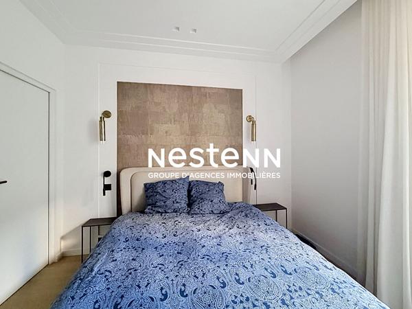 Appartement 3 pièces entièrement rénové aux Batignolles rue Nollet, immeuble de charme, ascenseur voté, prestations de qualité au coeur du quartier recherché