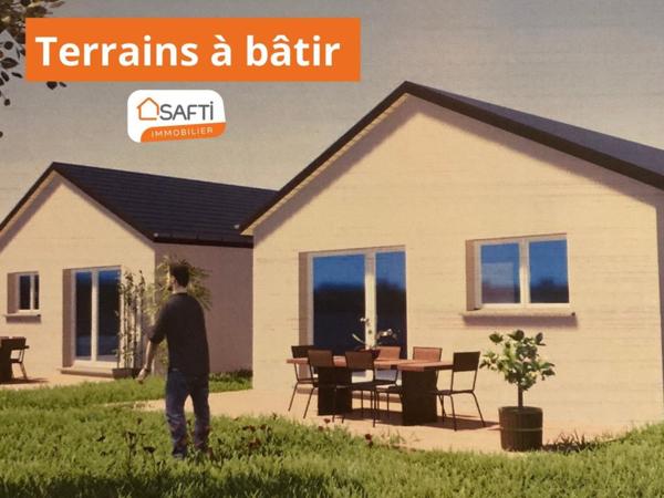 Terrain  de 589 m² hors lotissement viabilisé