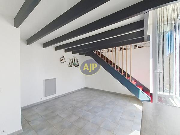 Maison à louer La Bernerie En Retz : 2 pièces, 24m² avec 1 chambre(s) à 600€ - AJP Immobilier Pornic