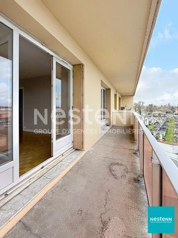 Proche centre de Feurs appartement de 52,22 m2 avec balcon, garage et Cave