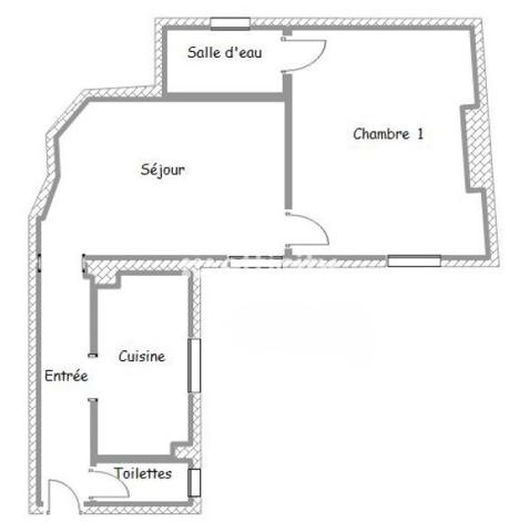 Appartement 2 pièces - 41 m²