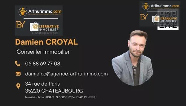 Vente Terrain 551 m2 à Châteaubourg