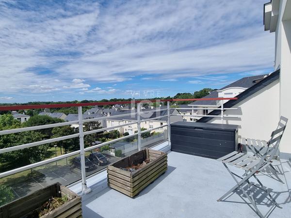 Appartement Sautron 2 chambres - dernier étage - 81m² au sol