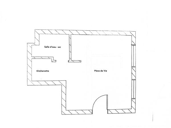 Studio à vendre 24,2 m² Bordeaux