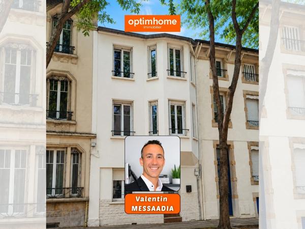 Nancy Saurupt/Oudinot – Maison de ville Art Déco rénovée – 145 m² – 5 chambres – DPE C