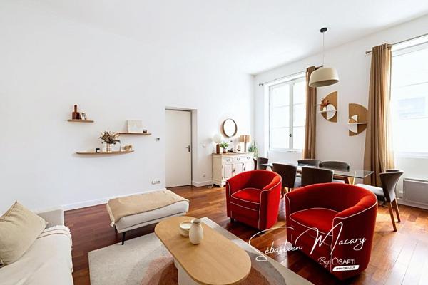 Grand T4 avec terrasses et place de parking au cœur de Bordeaux