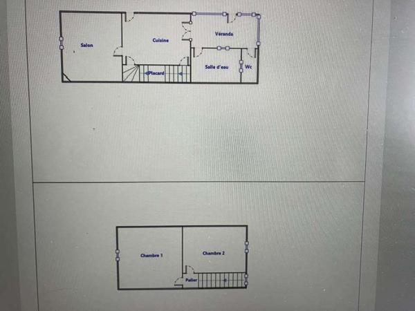 Petite maison de ancienne de village à rafraîchir