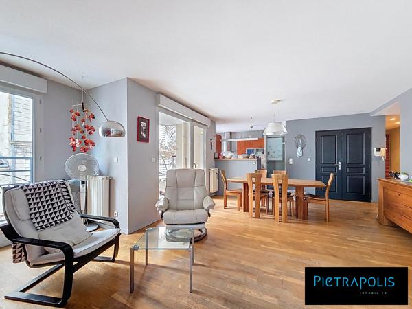 APPARTEMENT 109 M2, 4 CHAMBRES, GARAGE DOUBLE