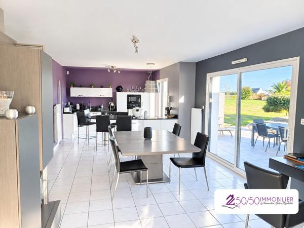 Maison contemporaine de 160 m² – À 600 m des plages