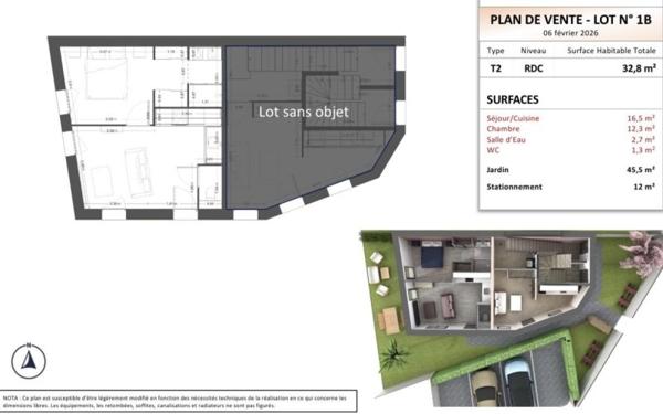 Vente / Appartement T2