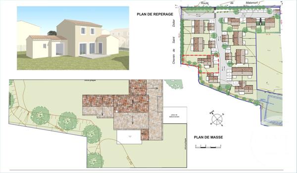 Maison à vendre  4 pièces - 106,05 m2 MAZAN - 84