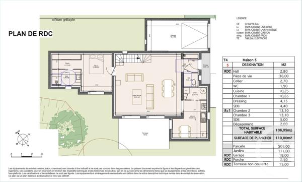 Maison à vendre  4 pièces - 106,05 m2 MAZAN - 84