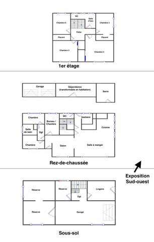 Maison à vendre 8 pièces 174 m² La Séguinière