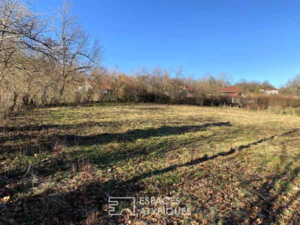Terrain à bâtir dans une environnement calme et verdoyant