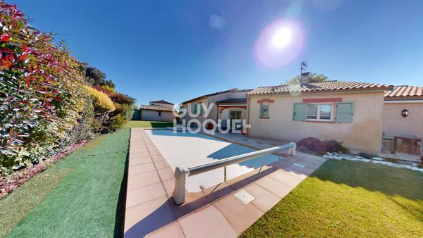 Maison T5 de plain-pied de 164 m2 sur une parcelle d'environ 1 220 m2