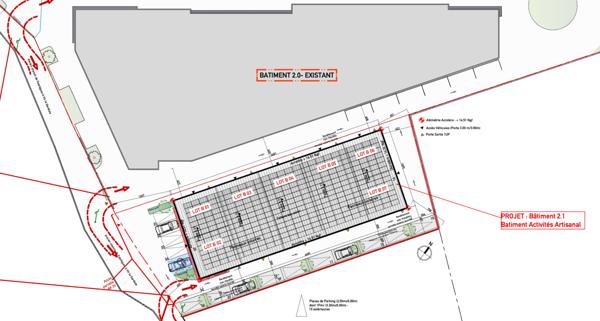 Local d'activité de 139 m2