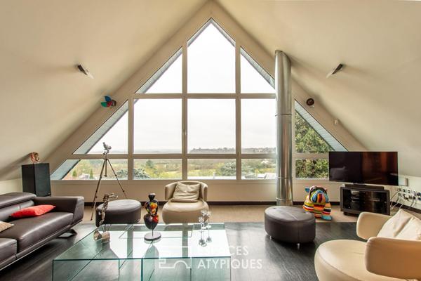 Maison d’architecte à la vue imprenable