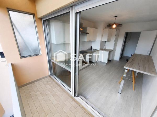 MULHOUSE – Rue de l'Ours – Appartement 3 pièces de 75 m² – Dernier étage avec ascenseur – 2 balcons – Garage – Cave
