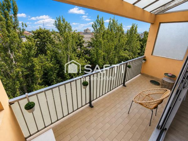 MULHOUSE – Rue de l'Ours – Appartement 3 pièces de 75 m² – Dernier étage avec ascenseur – 2 balcons – Garage – Cave