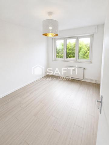 MULHOUSE – Rue de l'Ours – Appartement 3 pièces de 75 m² – Dernier étage avec ascenseur – 2 balcons – Garage – Cave