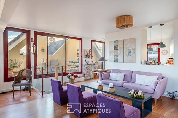 Triplex d’exception avec terrasse en dernier étage