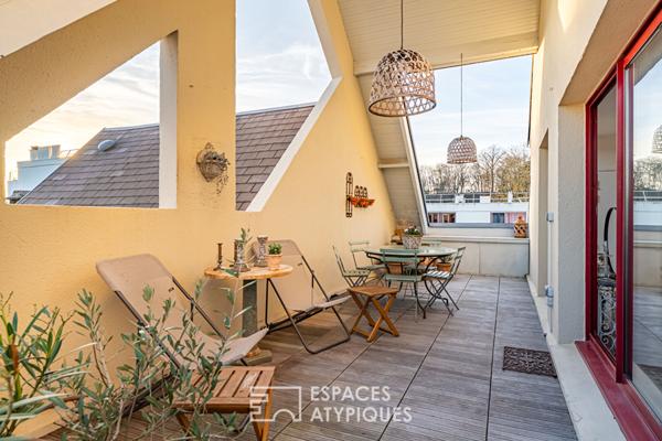 Triplex d’exception avec terrasse en dernier étage