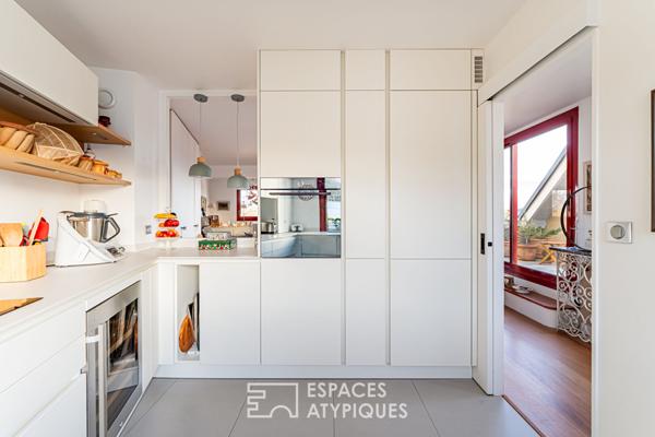 Triplex d’exception avec terrasse en dernier étage