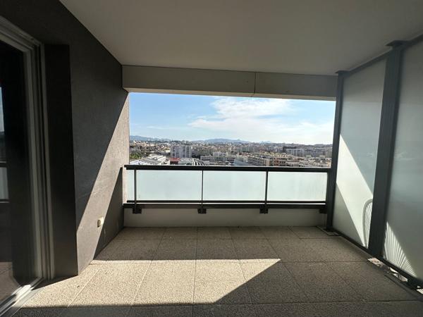 A VENDRE 13002 MARSEILLE IMMEUBLE NEOCIEL APPARTEMENT T3 DE 60M² AVEC TERRASSE ET GARAGE