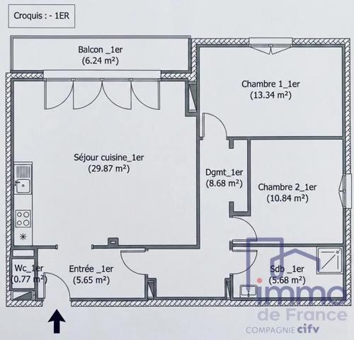 Appartement à vendre au Puy-en-Velay (43000)