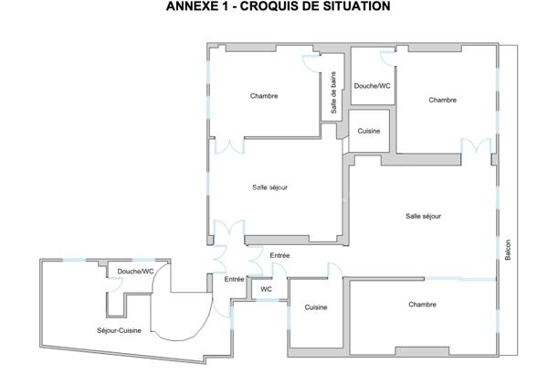 Exceptionnel et rare :Vue  Madeleine, appartement 160 M2, 5 ème étage, balcon