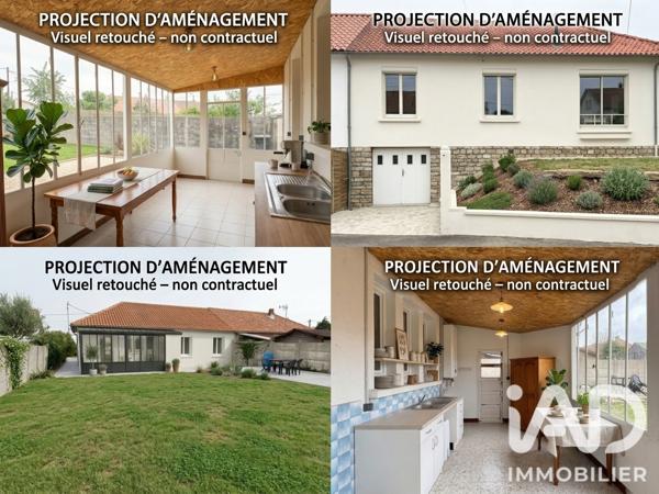 Maison à vendre 4 pièces 75 m² La Châtaigneraie
