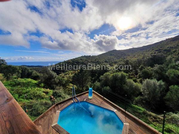 SARI SOLENZARA, villa 3 pièces de 77m2 en plein coeur de la nature avec vue mer et montagne