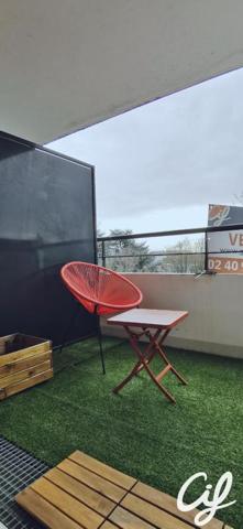 Appartement T2 NANTES Bourgeonnière - 45.12 m2  600 Euros