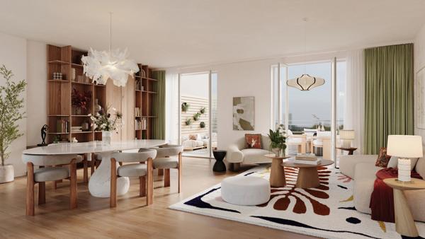 VINCENNES EST – APPARTEMENT NEUF 4 PIÈCES – 90,57 m² – RÉSIDENCE DE STANDING – LIVRAISON 1er TRIMESTRE 2028
