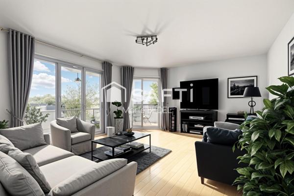 APPT FAMILIAL - 4 CH + 1 BUREAU - BALCONS - PARKING