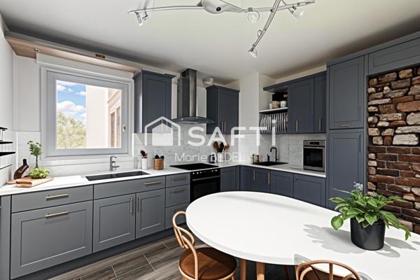 APPT FAMILIAL - 4 CH + 1 BUREAU - BALCONS - PARKING