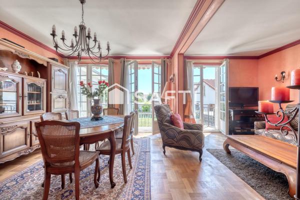 Maison familiale avec beau jardin