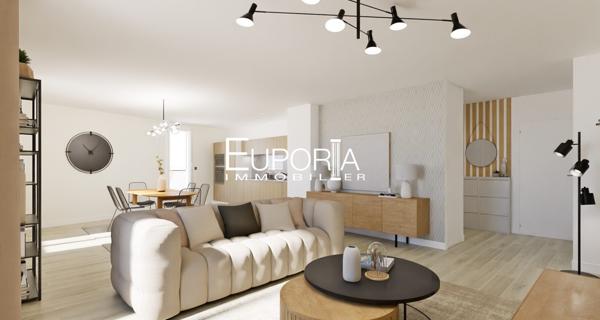 Appartement 81m2 avec exterieur de 19m2 - Tassin Centre