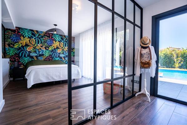 Élégante villa contemporaine avec piscine dans un secteur recherché