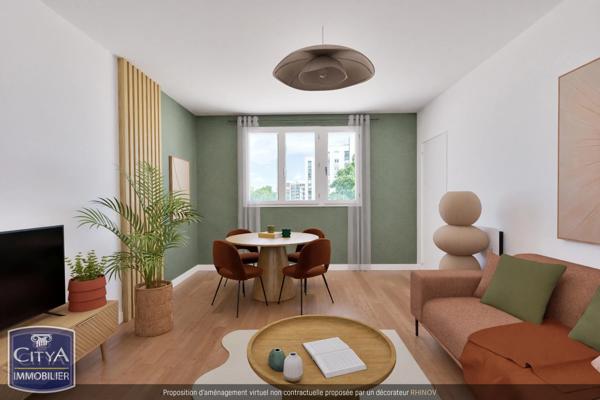 Appartement à vendre 3 pièces 63.65m² Villeurbanne (69100)