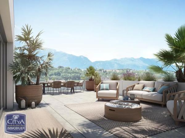 Appartement à vendre 2 pièces 51.33m² Aix-les-Bains (73100)