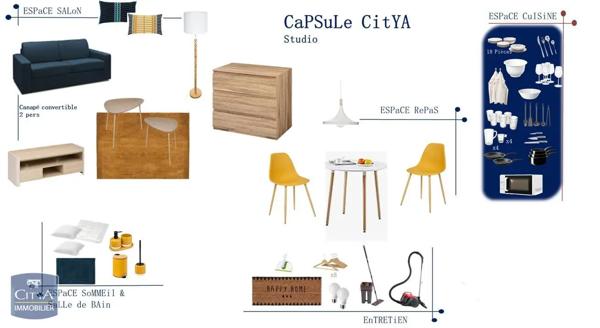 Appartement à louer 1 pièce 27.41m² Saint-Étienne (42000)