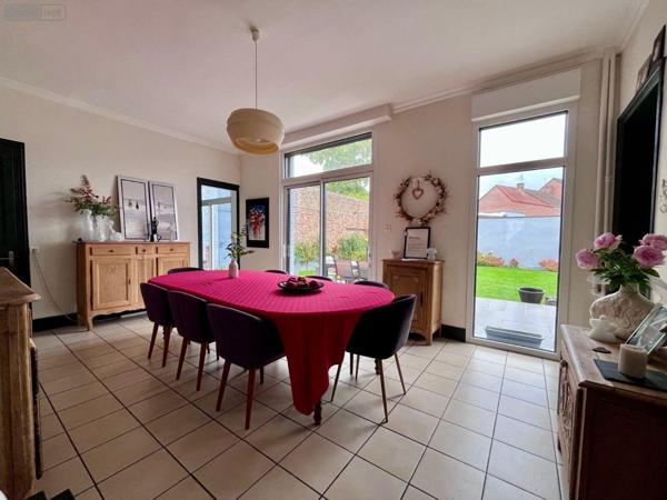 Maison de ville à vendre à Hazebrouck dans le Nord (59190), ref : 13078/3477   
Prox centre ville