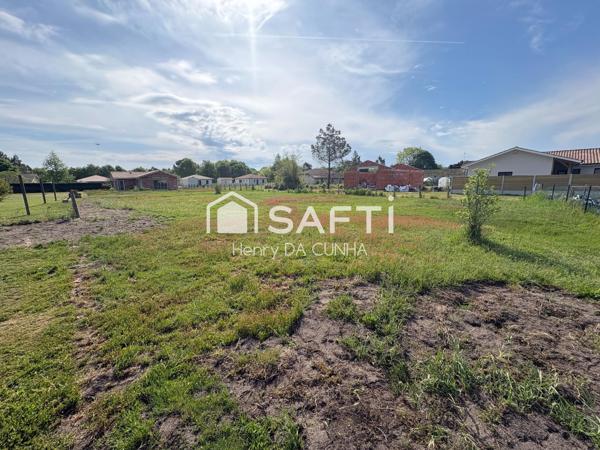Terrain viabilisé à Saugnac et Muret – 1100 m²