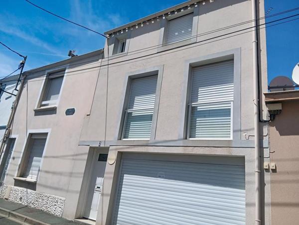 Maison Les Sables D Olonne Arago 81 m² 2 chambres bureau cour garage