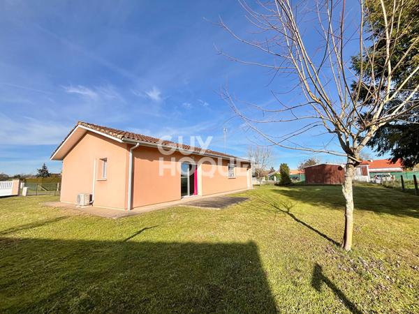 Charmante maison de plain-pied, 2 chambres, un garage
